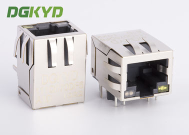 Rj45 l'Ethernet simple Jack a intégré le transformateur/obstruction commune de mode, Og/Y mené