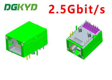 2.5Gbit/connecteur Ethernet de s RJ45, catégorie industrielle Rj45 modulaire Jack de haute performance