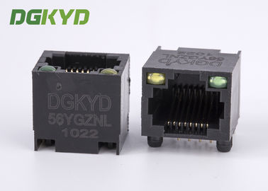 Le connecteur non protégé Rj45 d'Ethernet de DGKYD-56YGZNL choisissent le port avec Y/G mené
