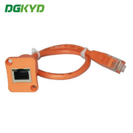 M3 vis LED au câble d'extension se reliant d'Ethernet de bâti de panneau de câble de correction de la prise Rj45