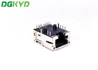 DGKYD1611Q002FF3A2DB2057(2.5G) 2.5G TAB DOWN 23.88mm RJ45 Ethernet Jack With LED