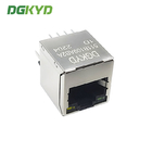 DGKYD511B109AB2A1D 1X1 180 Degree RJ45 Ethernet Connector With LED
