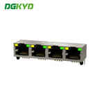 Four Port 8p8c Rj45 Connector Without Filter Network Socket DGKYD561488AB1A1DY1022