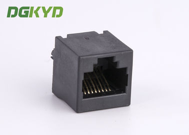 Unshielded 180 Degrees Top Insertion RJ45 Keystone Jack 8p8c Ethernet Socket