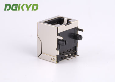 Customized Shield 6 Pins 6 Contacts RJ11 Jack 6p6c Phone Jack