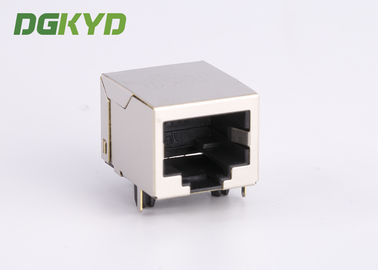 Customized Shield 6 Pins 6 Contacts RJ11 Jack 6p6c Phone Jack