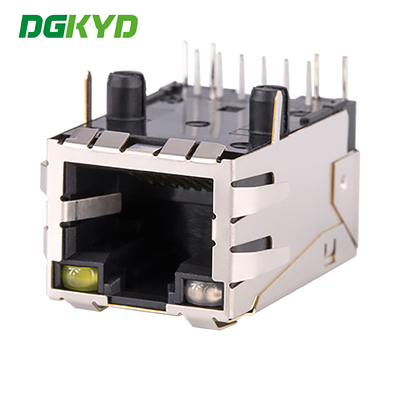 KRJ-254DPNL Router 100 Megabit RJ45 Magnetics Connector Tap Up Cat5 Modular Jack