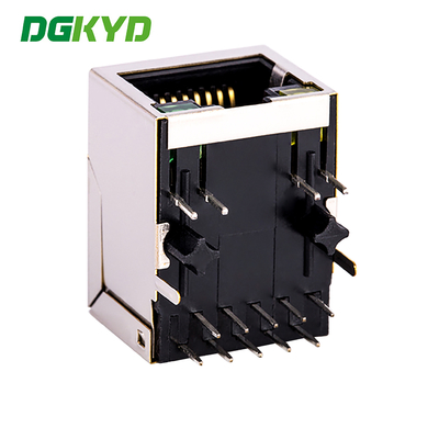 POE power supply RJ45 connection socket 100Mbps Ethernet cable crystal head connector KRJ-69BPOEGYNL