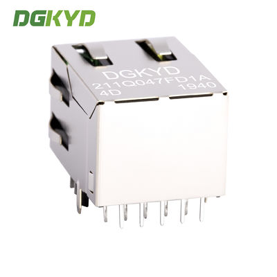 RJ45 Network Connector TAB-UP 8P10C Network Port Socket Rj45 Connector 1000 BASE DGKYD211Q047FD1A4D