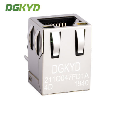 RJ45 Network Connector TAB-UP 8P10C Network Port Socket Rj45 Connector 1000 BASE DGKYD211Q047FD1A4D