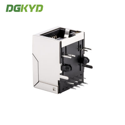 KRJ-138FKNL 10 / 100 Megabit Cat5 Rj45 Connector Module With Magnetics Customized