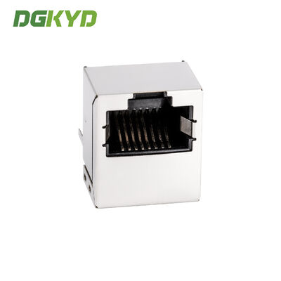 KRJ-1808NL Height 12mm Vertical entry female rj45 LAN jack Integrated Magnetics Compatible