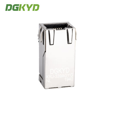 KRJ-339AGYGNL RJ45 Gigabit Connector Communication Network Port Socket 33 Long Interface
