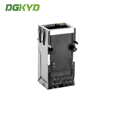 Gigabit POE Power Supply RJ45 Connector Integrated Filter Socket Industrial Ethernet Communication Interface KRJ-339PNL