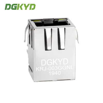 100Mbps Single Port RJ45 Connector with Integrated Filter RJ45 Jack for Industrial PCB Network Interface