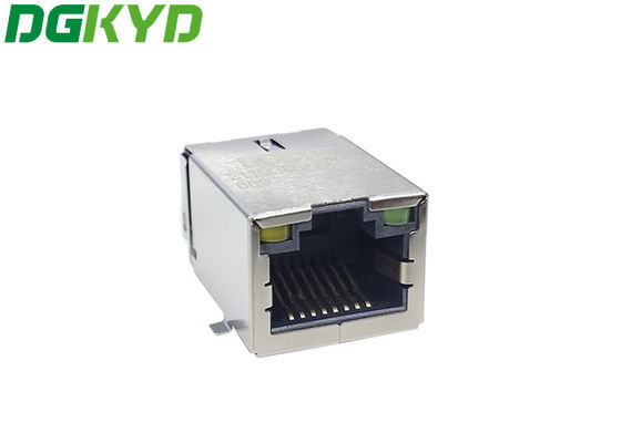 DGKYD211Q380AA1A7S009 SMD 6U RJ45 Network Interface Shielded Gigabit Integrated Filter SMD