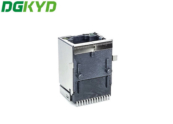 DGKYD211Q380AA1A7S009 SMD 6U RJ45 Network Interface Shielded Gigabit Integrated Filter SMD