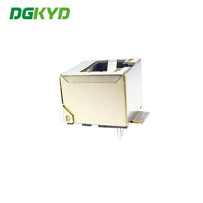 DGKYD52D1188AB1A6SB1075 RJ45 Network Port Connector SMD LCP 1X1 8P8C G/FU Smt With Light