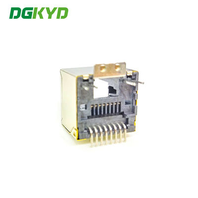 DGKYD52D1188AB1A6SB1075 RJ45 Network Port Connector SMD LCP 1X1 8P8C G/FU Smt With Light