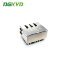 1x2 Dual Port Rj45 Connector with Transformer DGKYD312B002DB1A4DN