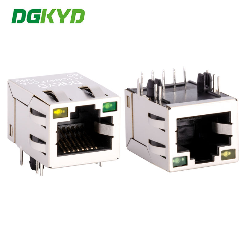 RJ45 Network Connector TAB-UP 8P10C Network Port Socket Rj45 Connector 1000 BASE DGKYD211Q047FD1A4D