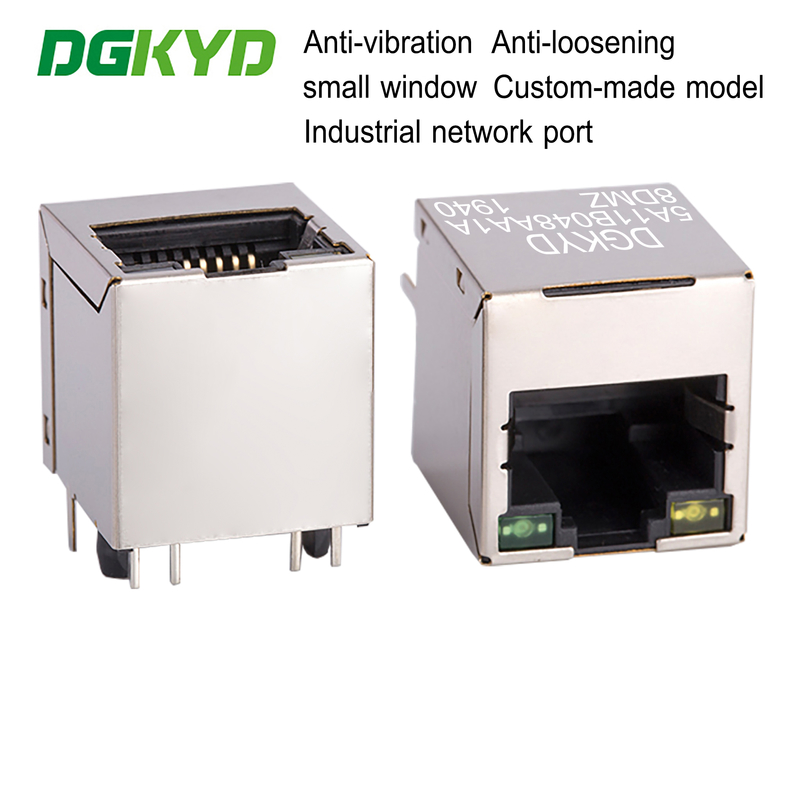RJ45 100Mbps Ethernet socket 8P8C module with compact window surface DGKYD5A11B048AA1A8DMZ