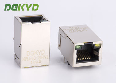 Ethernet de million de bits Jack modulaire RJ45 avec le transformateur intégré, longueur 25.4mm