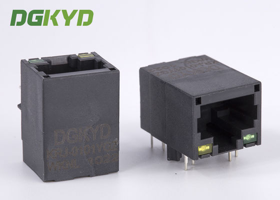 Connecteur 10/100 modulaire BAS du réseau RJ45 d'IEEE802.3u avec la puissance au-dessus de l'Ethernet