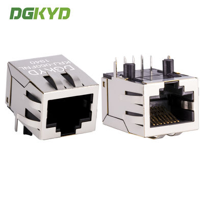 Connecteur Ethernet Rj45 à base de métal blindé à 100 Tx Cat5