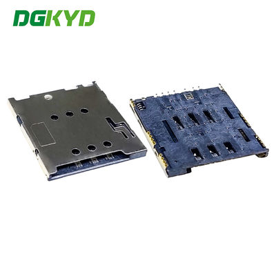 Porteur de carte MICRO-SIM 1.42H infaillible type 6+2PUSH adapté aux produits électroniques DGKYDSIM142H62A6A2Y3WS286