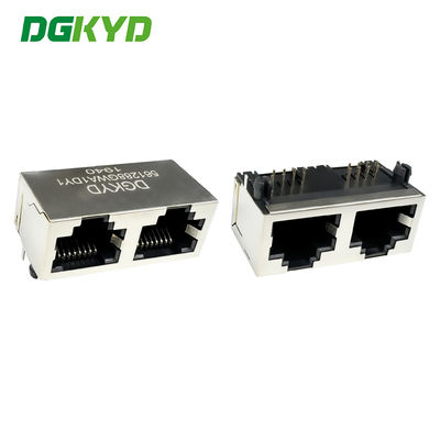 Connecteur de prise réseau RJ45 avec prise/interface/porte réseau féminine blindée DGKYD561288GWA1DY1