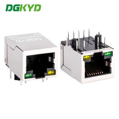 Connecteur RJ45 intégré à l'interface réseau gigabit, prise de port réseau à cellule unique DGKYD111Q070CC2A1D