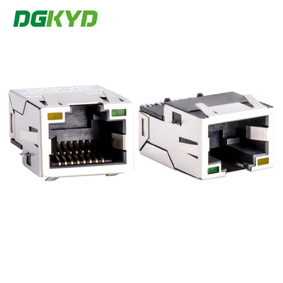 Prise magnétique PCB avec transformateur mégabit SMT SINK Connecteur Ethernet RJ45 KRJ-CB060YGZENL