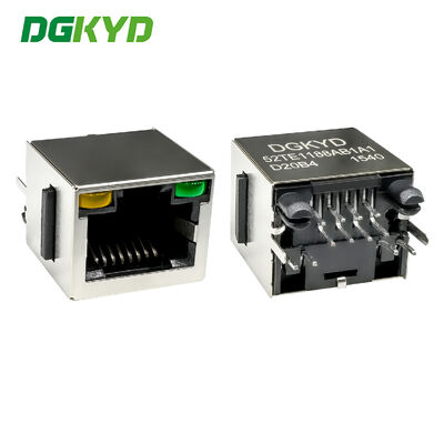 Connecteur vertical RJ45 avec prise Ethernet industrielle pour la lumière et le blindage DGKYD52TE1188AB1A1D20B4