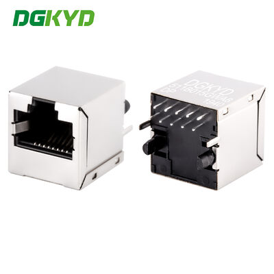 RJ45 à port unique et verticale, connecteur Ethernet DGKYD511B015GWA8DP