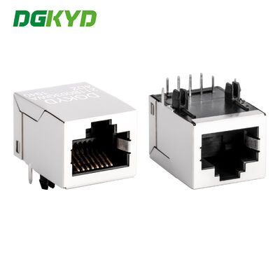 Connecteur RJ45 100Mbps avec filtre et prise modulaire plaquée or pour applications PCB