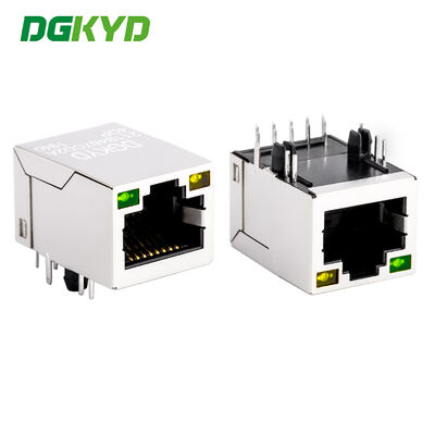 Connecteur RJ45 industriel 100 Mbps avec filtre à bande lumineuse et transformateur