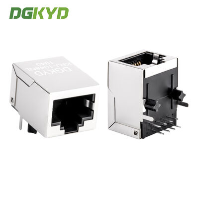 Connecteur RJ45 blindé industriel 10/100 Base CAT5 avec transformateur