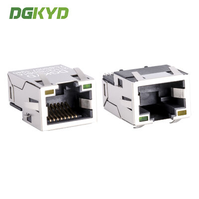 Connecteur Ethernet RJ45 Industriel Cat6 avec Placage Or 6U et Montage CMS